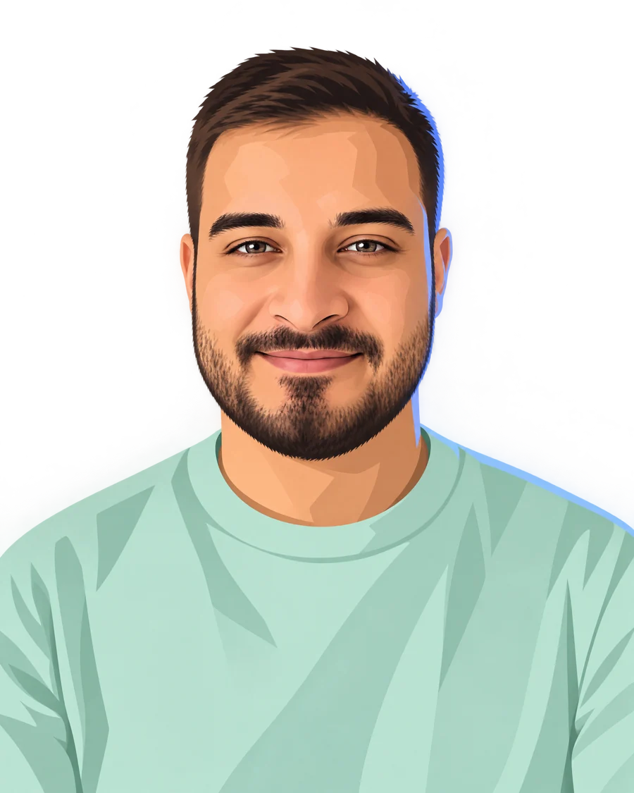 Melih Turgut — illüstrasyon portre
